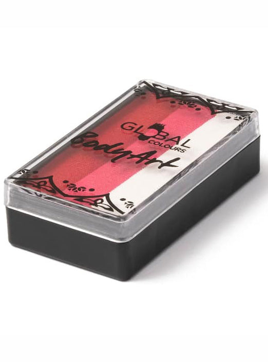 Global 25g Ruby Rose One Stroke Face and Body Cake Makeup - Alternative Image