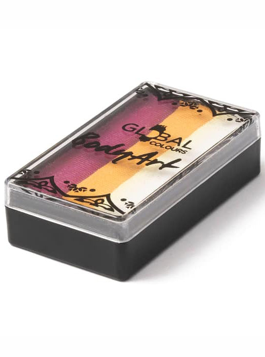 Global 25g Soft Blossom One Stroke Face and Body Cake Makeup - Alternative Image