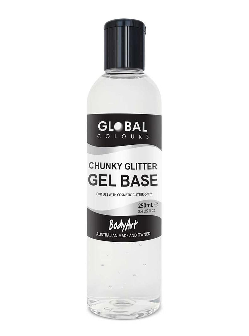 Global Chunky Glitter Gel Base 250ml - Main Image