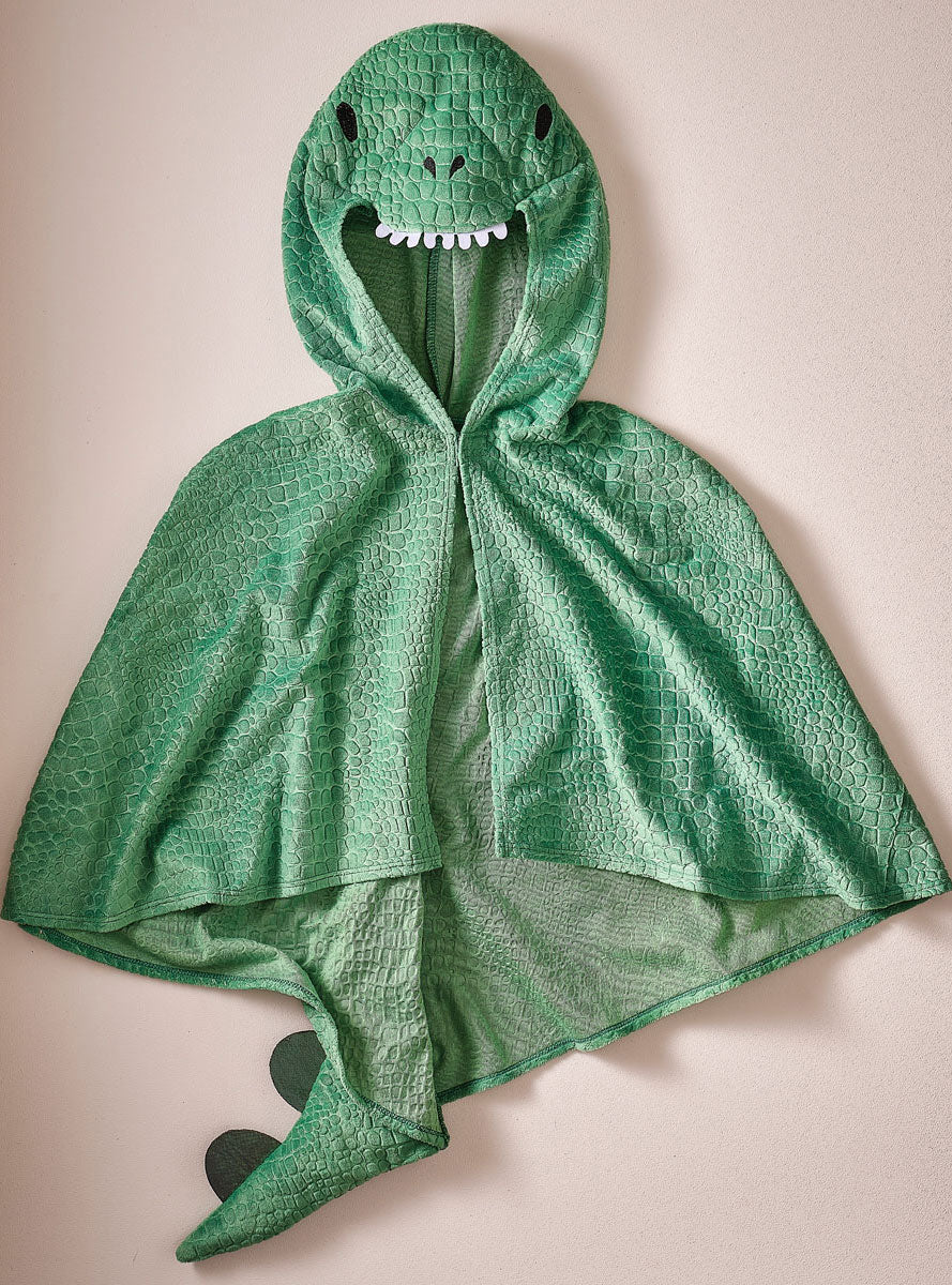 Kids Deluxe Green Dragon Costume Cape Alternative Image 2