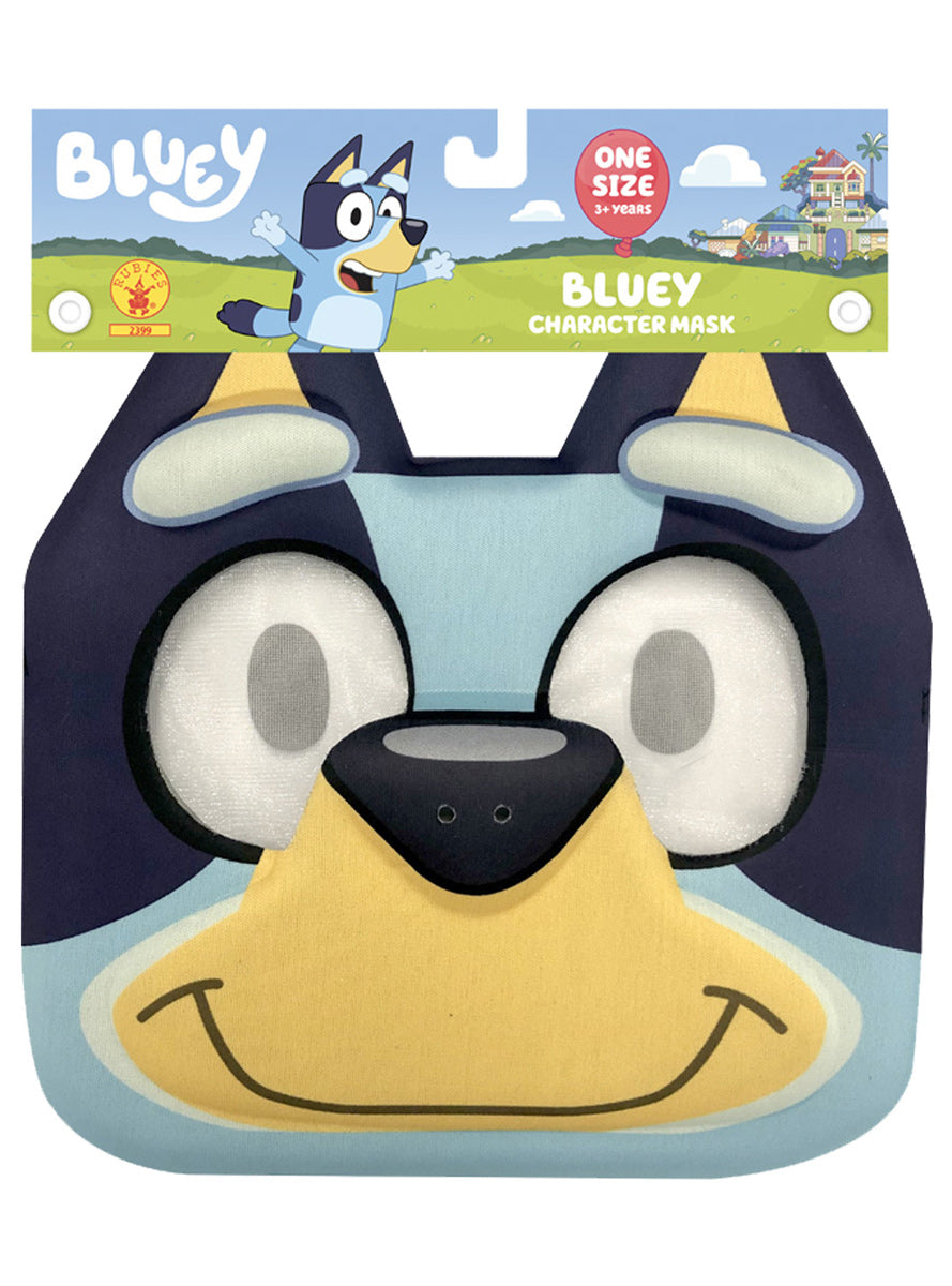 4 Pack Heeler Family Bluey Character Costume Masks - Bluey Mask