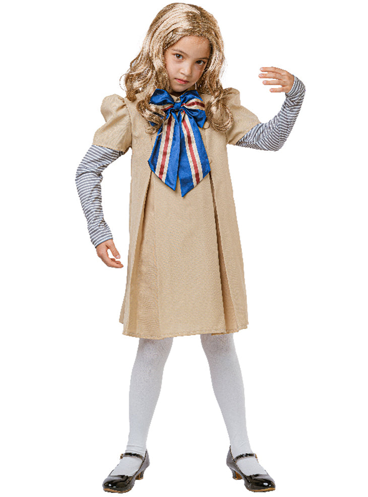 Main image of Horror Movie Doll Megan Girls Halloween Costume