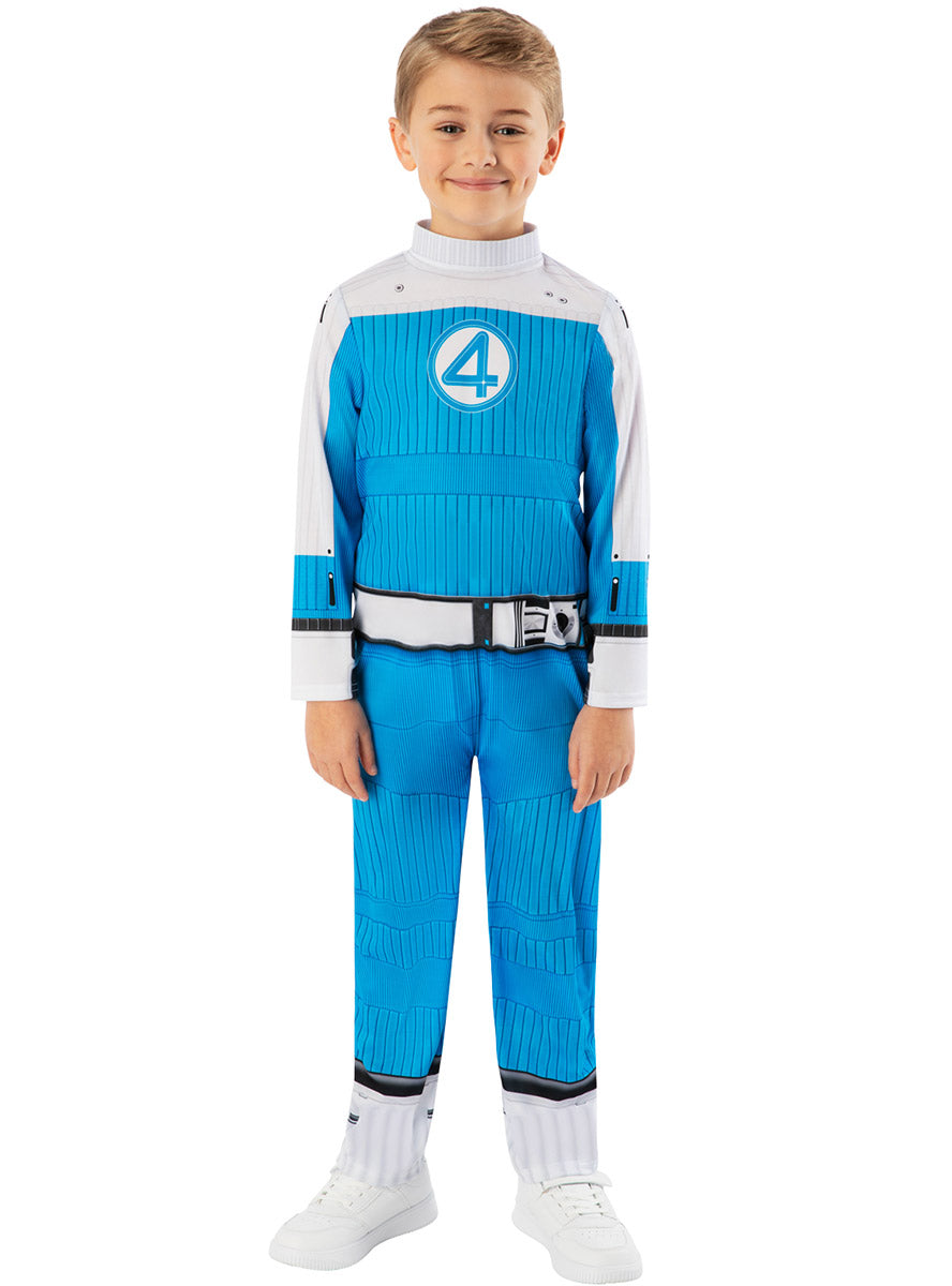 Marvel Superhero Boys Human Torch Fantastic 4 Costume - Alternate Image 2