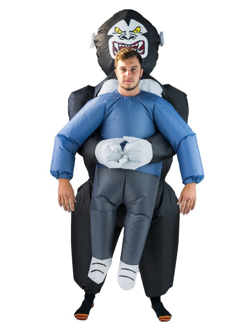 Inflatable Adults Lift Up Gorilla Costume - Main Image