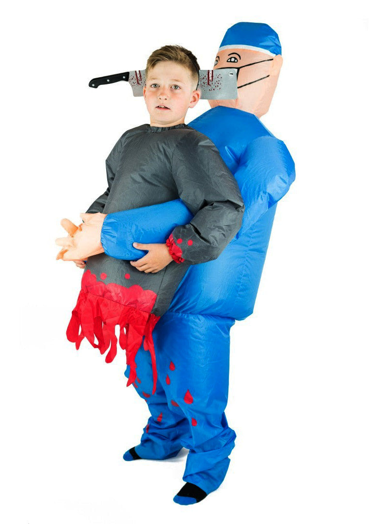 Inflatable Carry Me Doctor Kids Halloween Costume - Main Image
