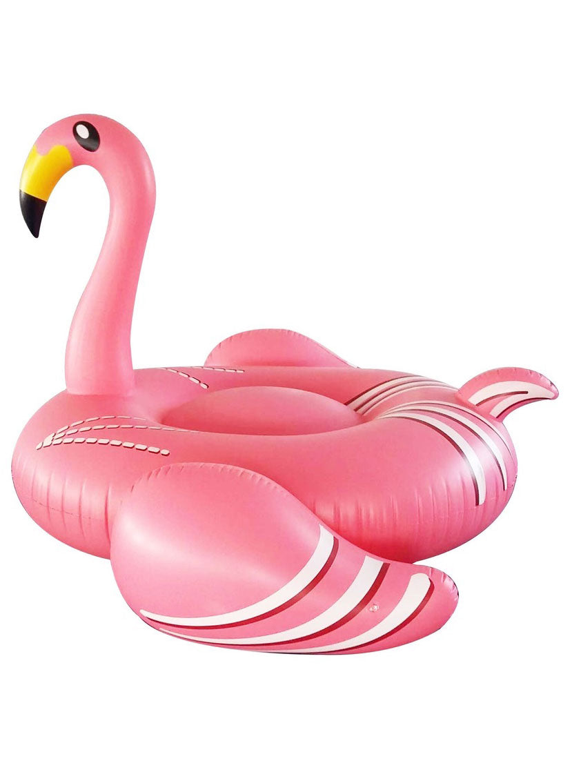 Inflatable Giant Pink Flamingo Pool Toy - Main Image