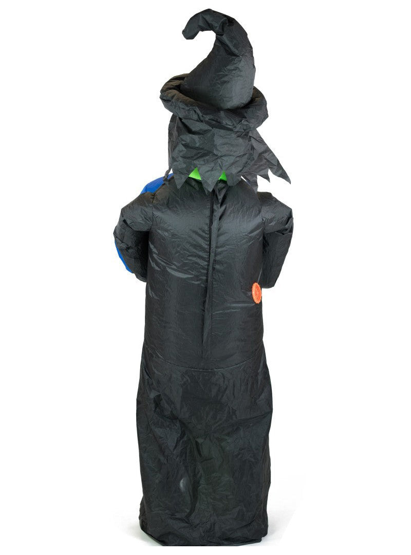 Inflatable Lift You Up Witch Adults Halloween Costume - Back Image