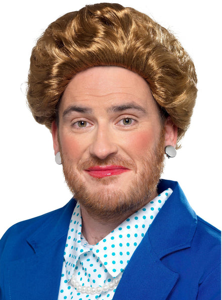 Funny Margaret Thatcher Costume Wig
