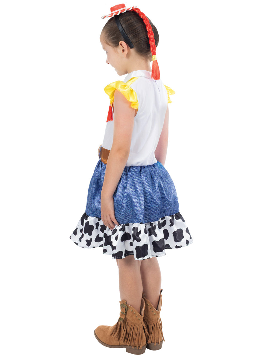 Jessie Girls Deluxe Toy Story Character Costume - Back Image