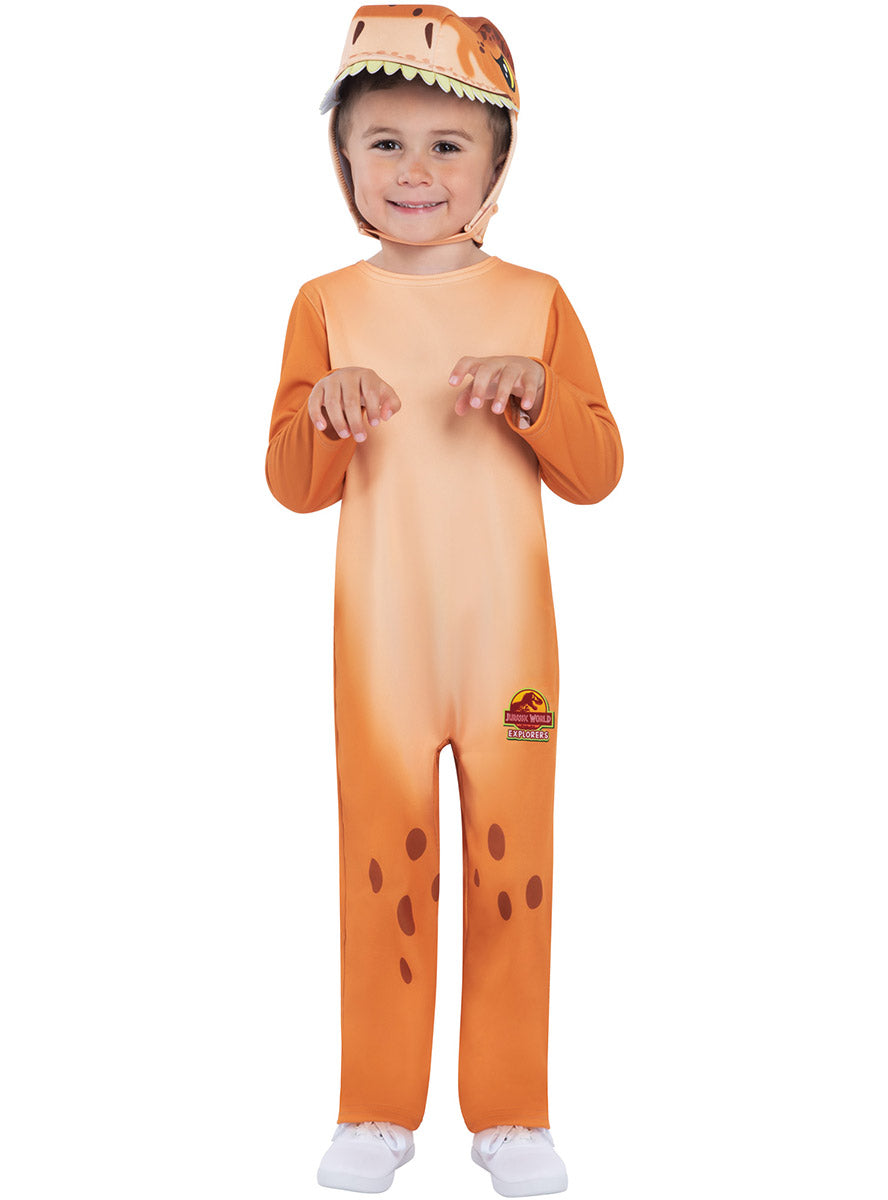 Jurassic World Toddler Deluxe T-Rex Dinosaur Costume for Boys - Alternate Image