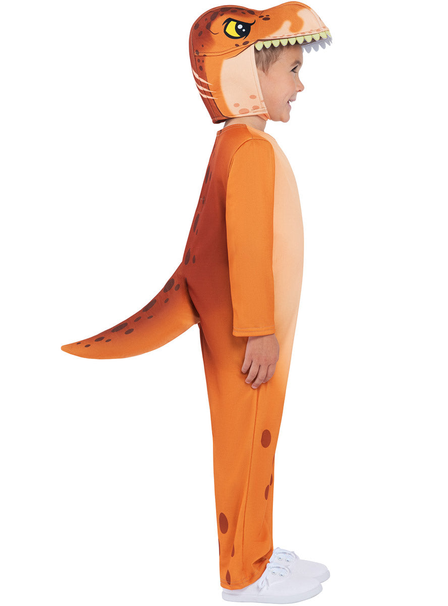 Deluxe Jurassic World Toddler Boys T-Rex Costume - Side Image