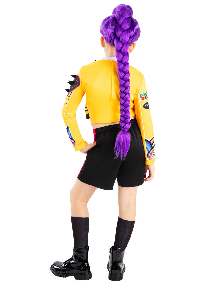 K Pop Demon Hunters Girls Core Rumi Costume - Back Image