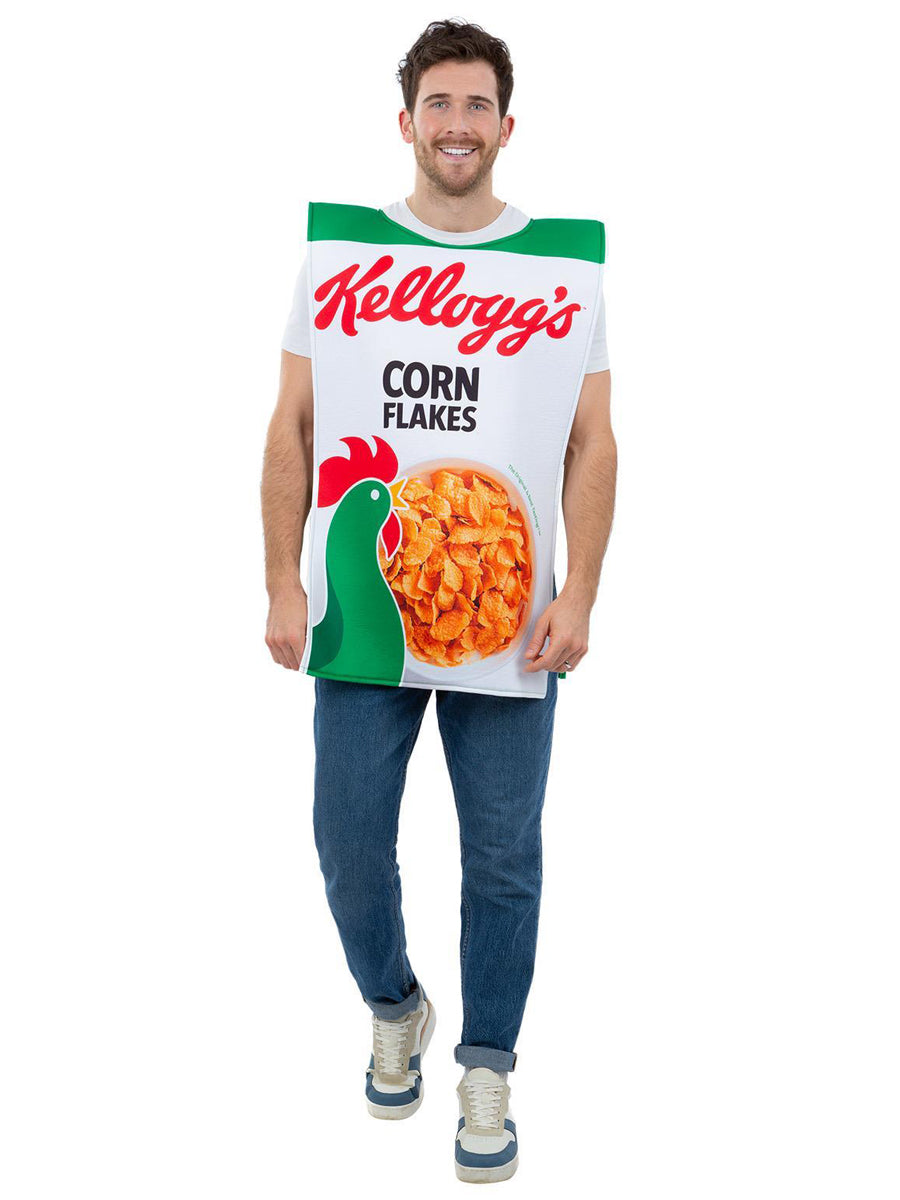 Mens breakfast corn flakes cereal costume - Alternative image