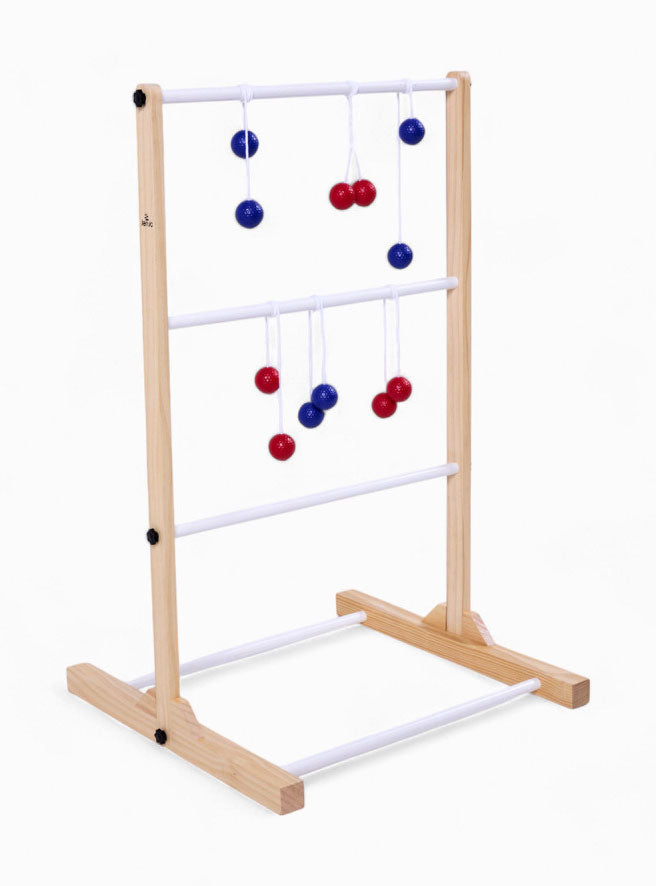 Ladder Ball Wooden Golf Toss Outdoor Lawn Game - Alternative Image 4