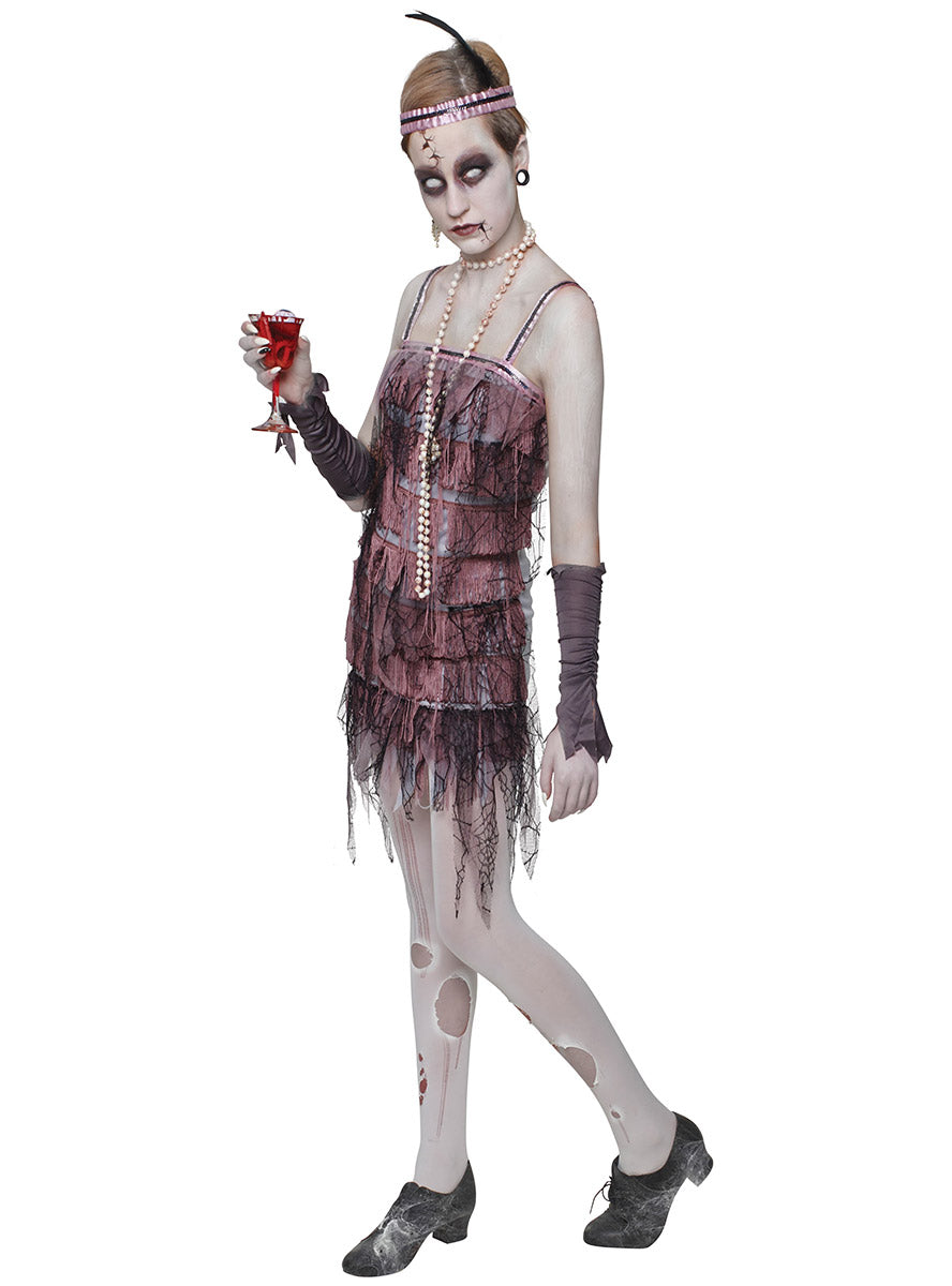 Main image of Lady Gravestone Womens 1920s Zombie Costume