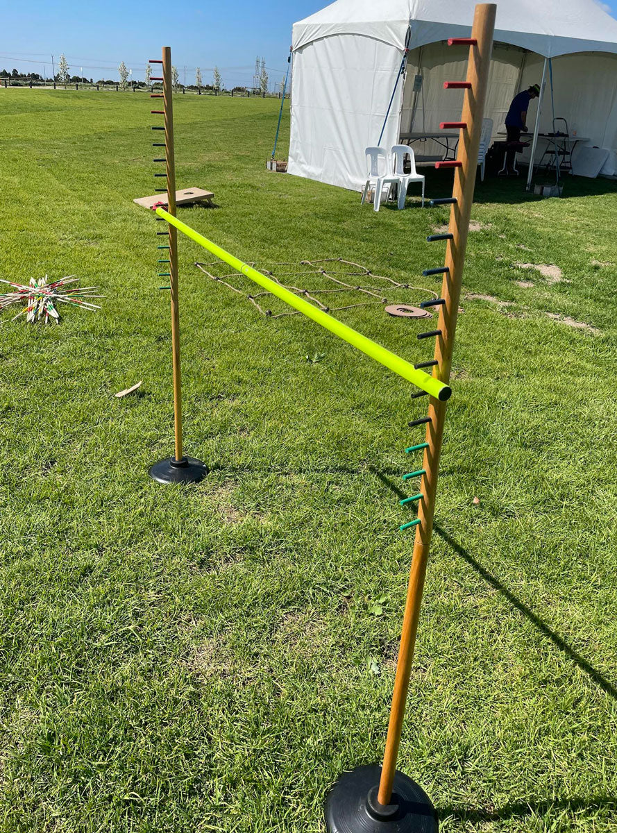 Limbo Wooden 158cm Tall Party Game Set - Lifestyle Image 2