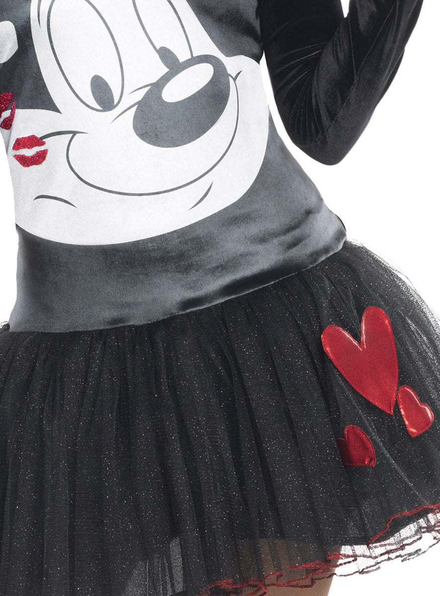 Close Image of Pepe Le Pew Womens Looney Tunes Hooded Costume