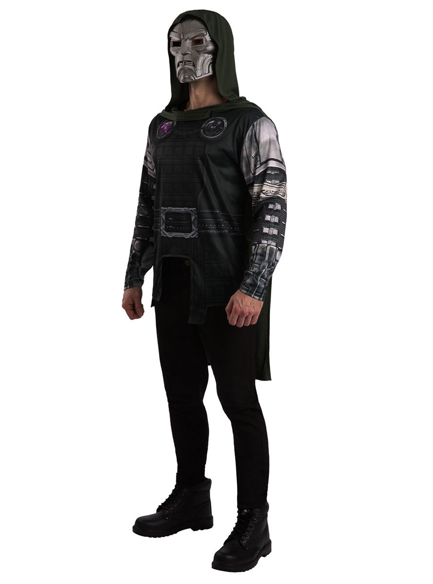 Marvel Doomsday Mens Dr Doom Costume - Side Image