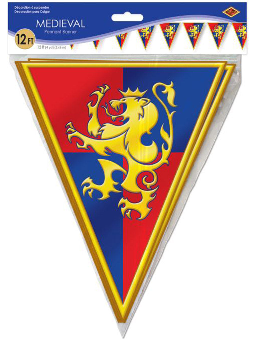 Medieval Pennant Flag Banner - Packaging Image