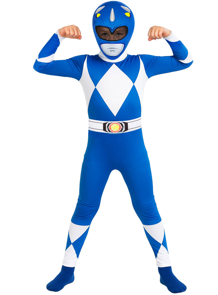 Boys Blue Power Ranger Mighty Morphin Costume
