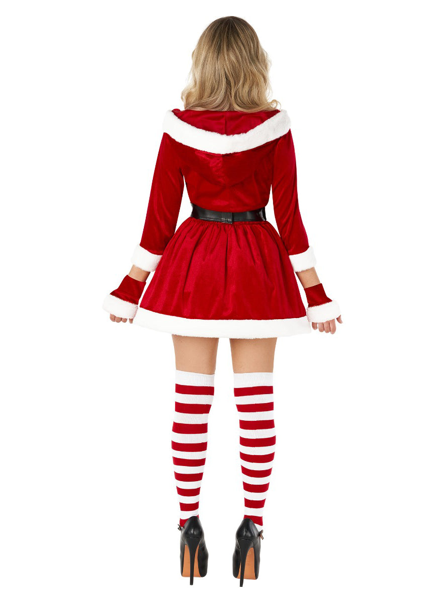 Womens Sexy Mrs Claus Christmas Costume Back Image