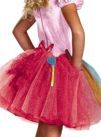 Prestige Girls Pinkie Pie My Little Pony Costume - Back Image