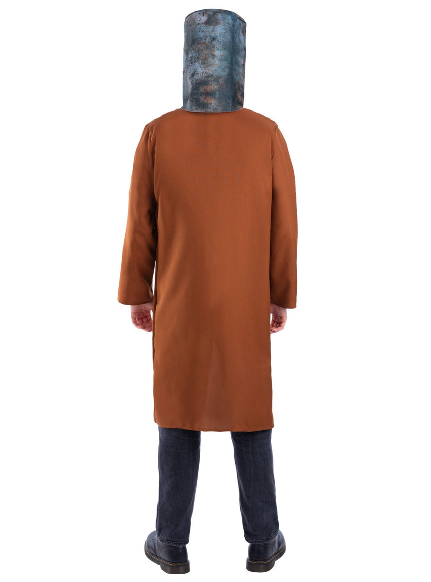 Ned Kelly Mens Australian Outlaw Costume - Back Image