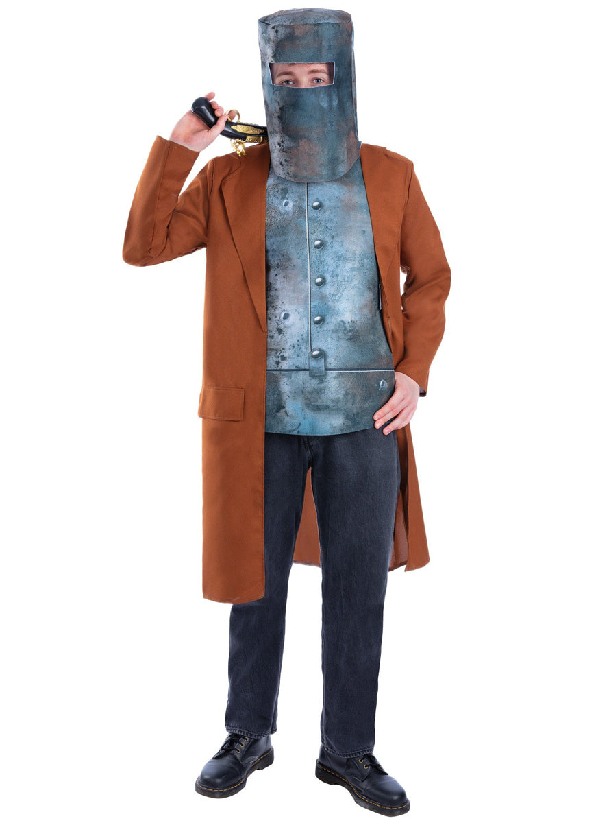 Ned Kelly Mens Australian Outlaw Costume - Main Image