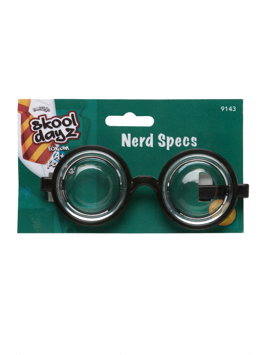 Nerdy Thick Lens Glasses - Packaging Image