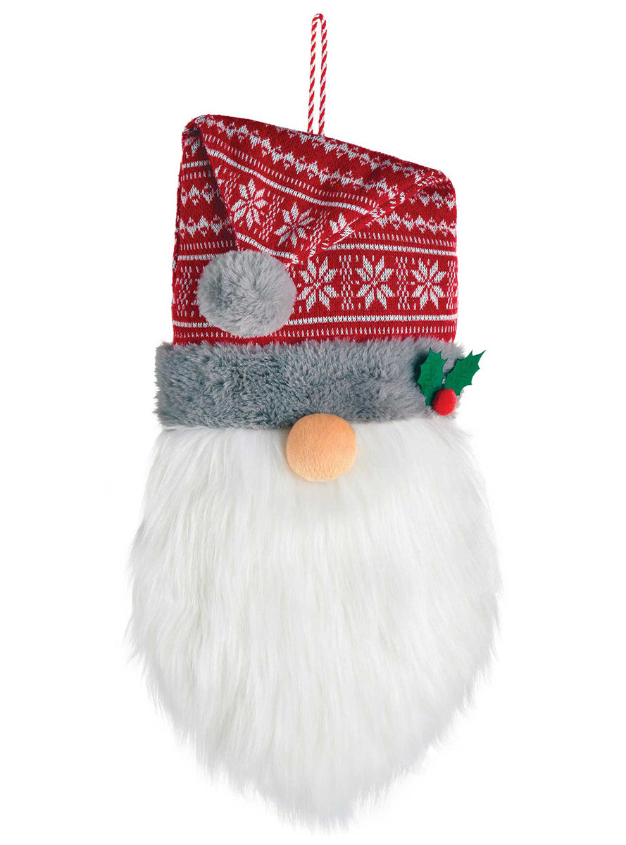 Nordic Christmas Gnome Plush Fabric Door Hanger 50cm