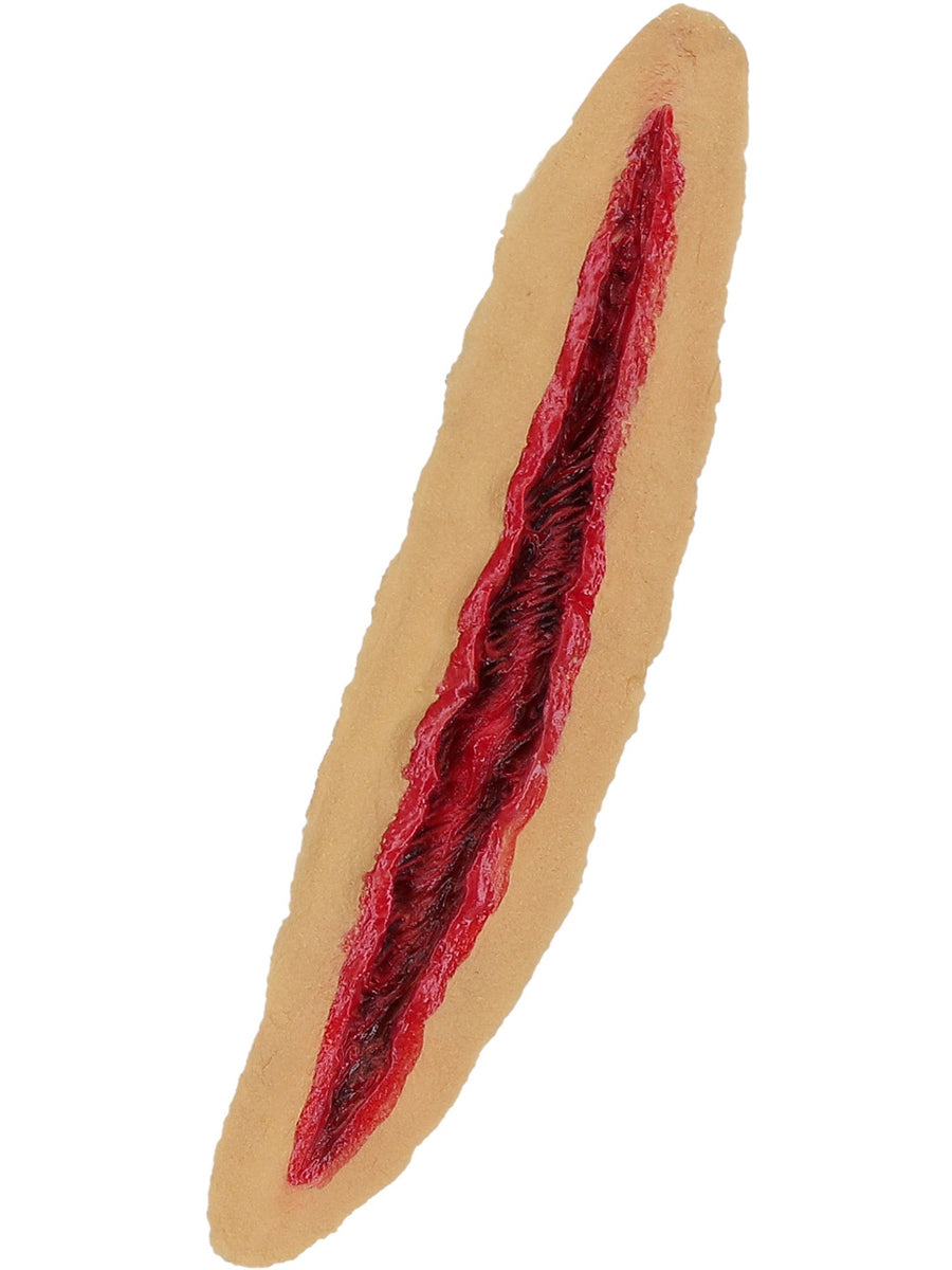 Halloween Slashed Neck Prosthetic - Alternate Image