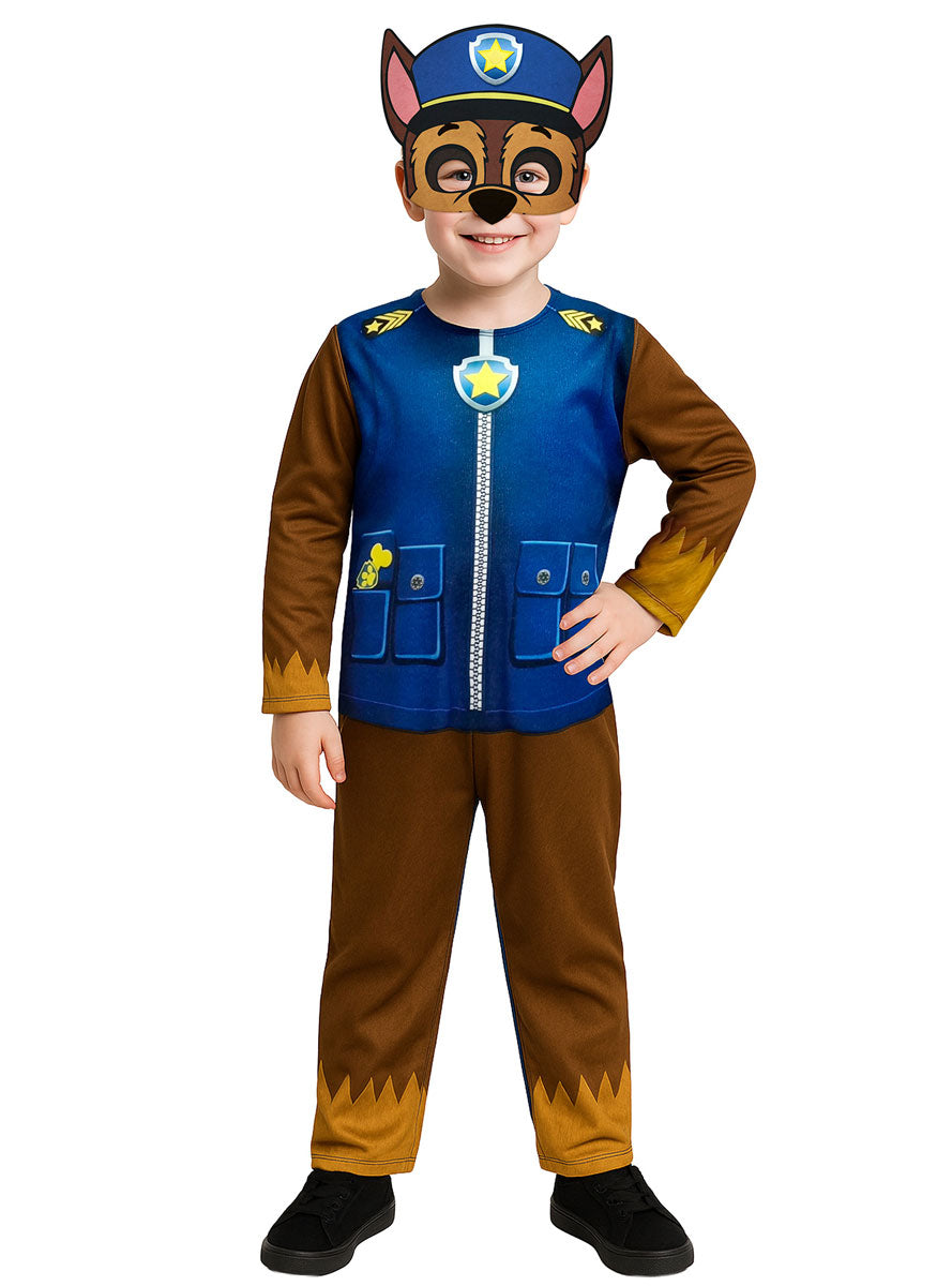 Paw Patrol Boys Chase Character Costume - Main Image