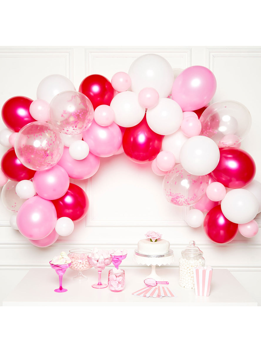 Pink And White Diy 70 Balloon Garland Kit Am 9907433 Main Image