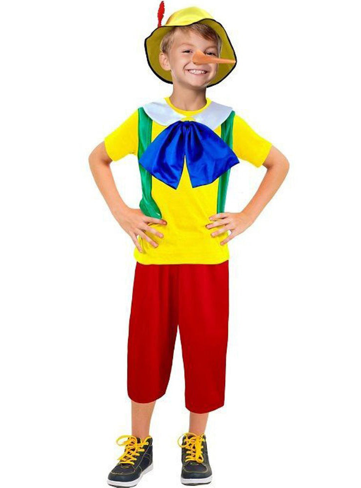 Pinocchio Boys Puppet Costume - Main Image