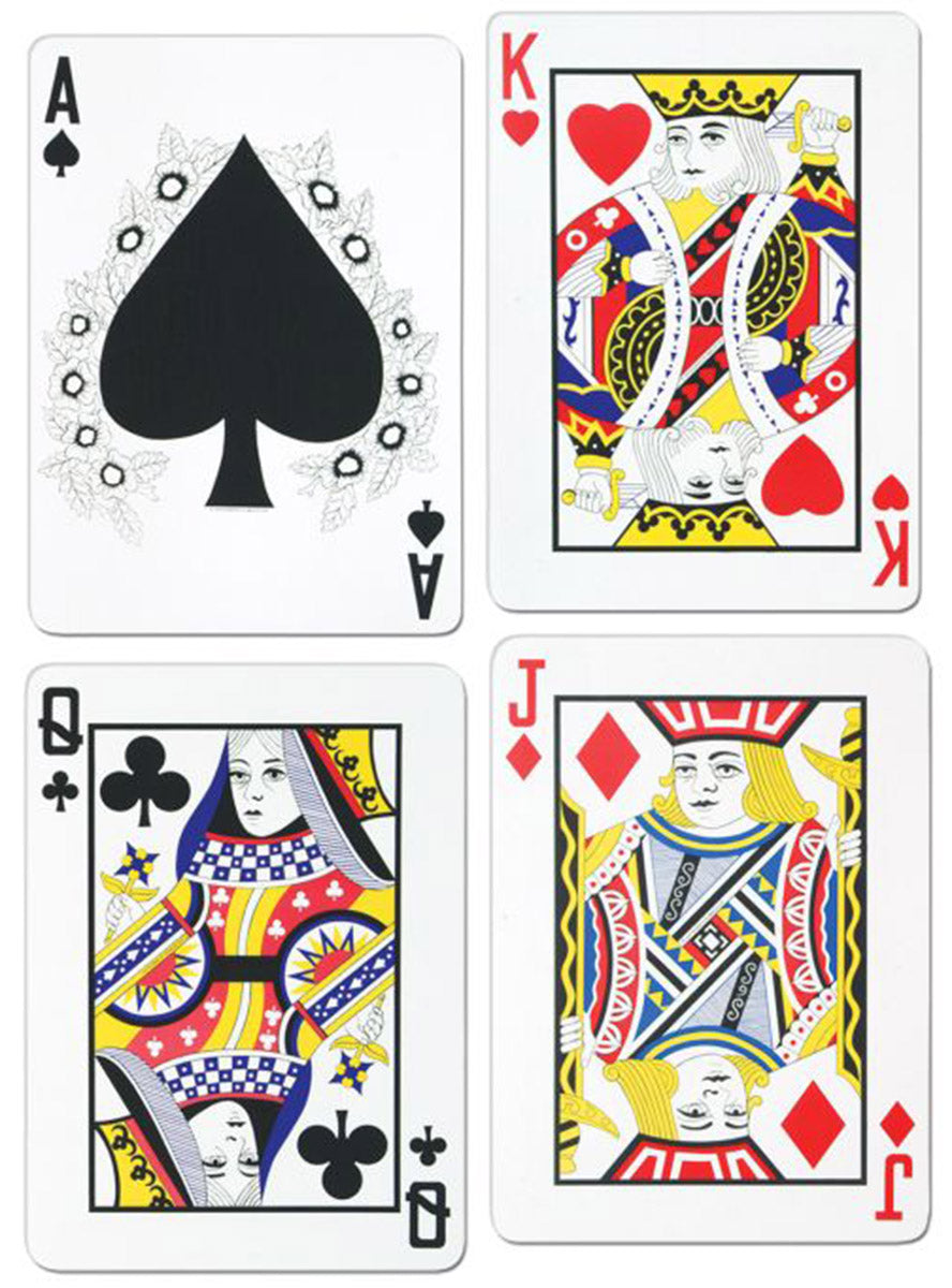 Casino Night Playing Card Cut Outs - Main Image