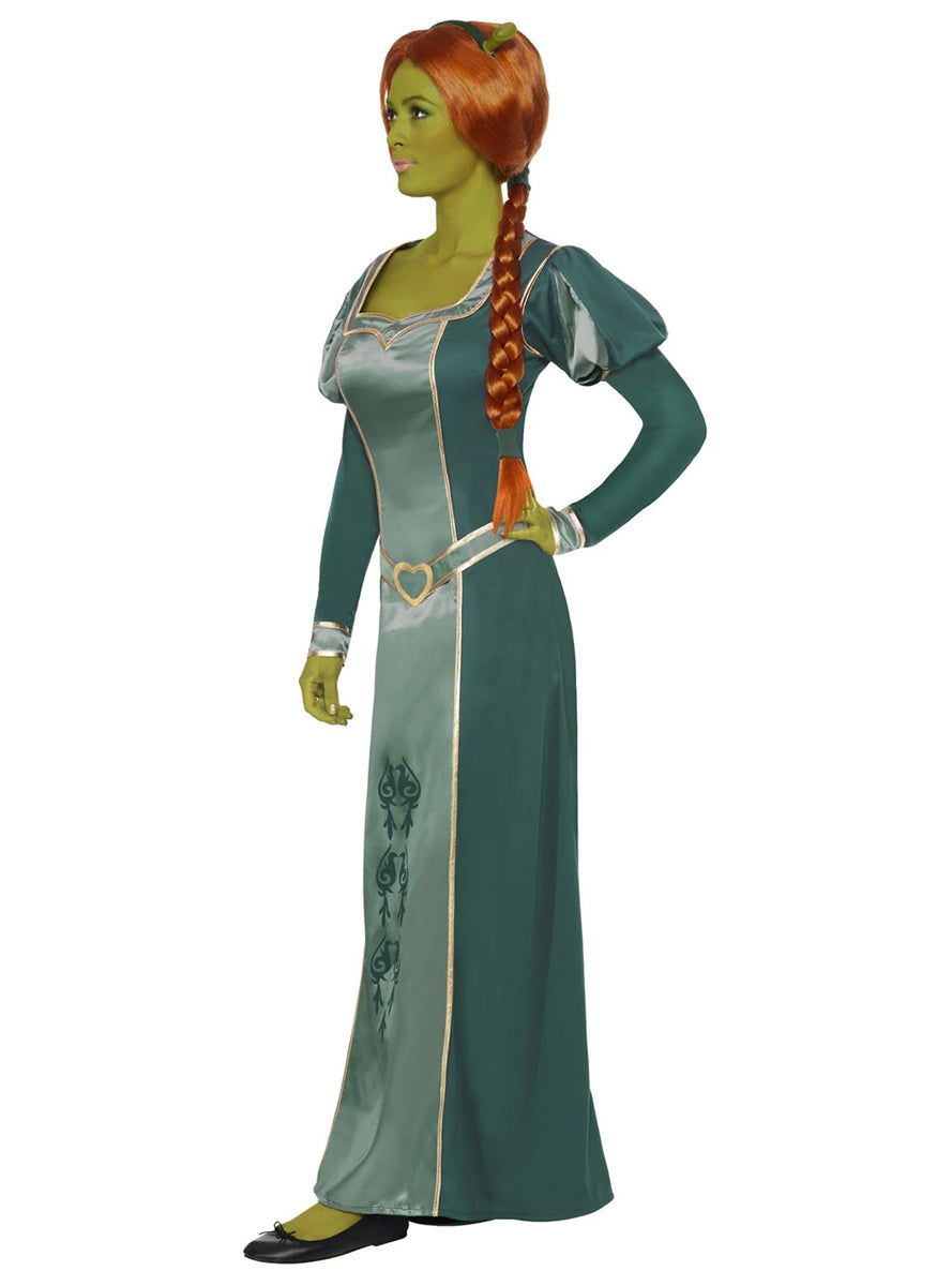Princess Fiona Deluxe Womens Shrek Character Costume - Side Image
