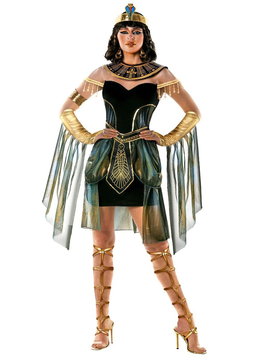 Queen of The Nile Womens Sexy Egyptian Costume - Alternative Image 1