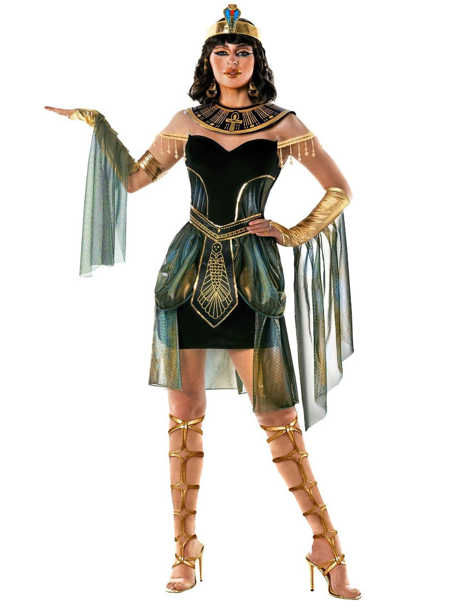 Queen of The Nile Womens Sexy Egyptian Costume - Alternative Image 2