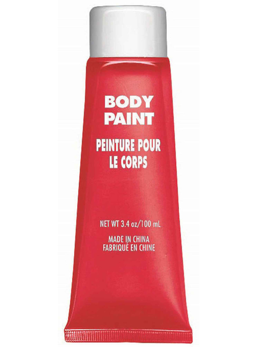 Red Body Paint in a 100ml Tube