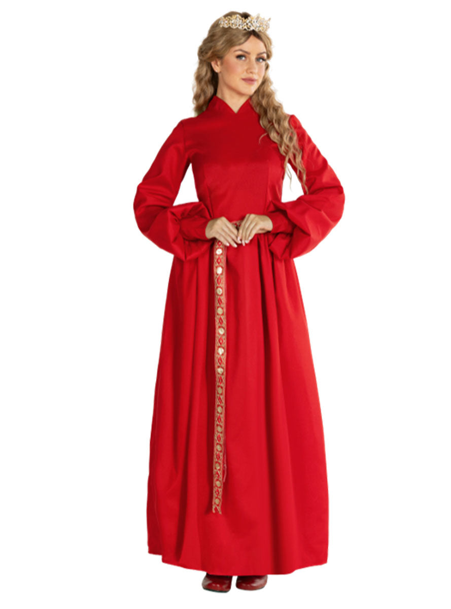 Plus Size Womens Buttercup Red Princess Maiden Costume