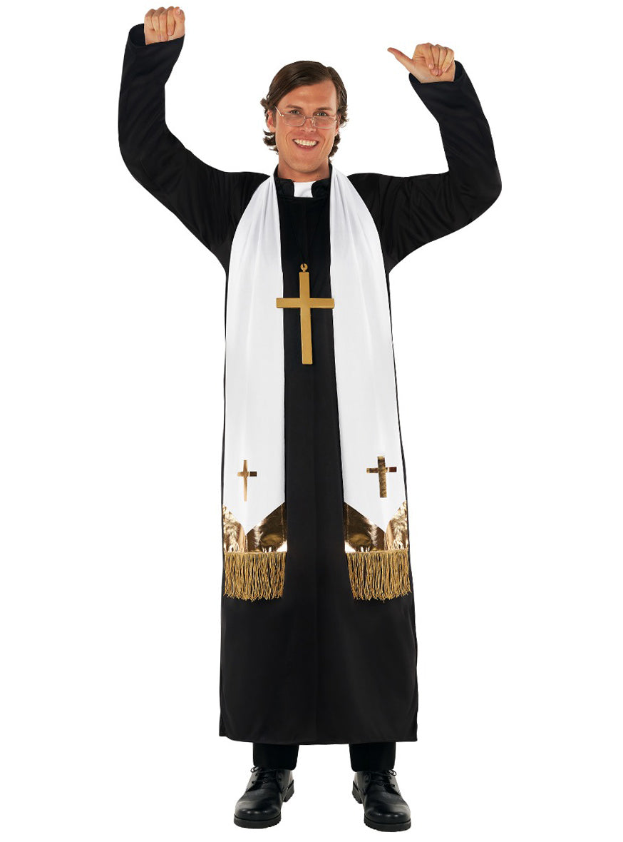 Deluxe Priest Mens Costume - Alternate Image