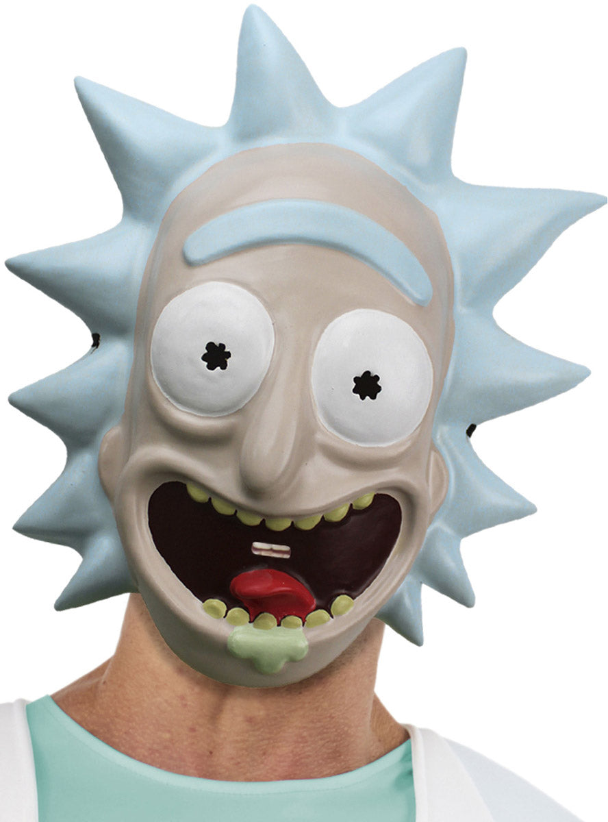 Rick And Morty Adults Rick Character Costume Mask - Main Image