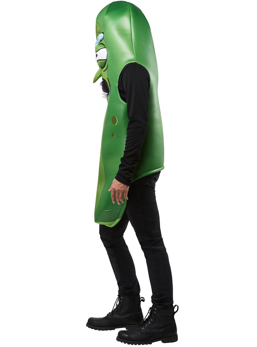 Image of Pickle Rick Mens Funny Costume - Side Image