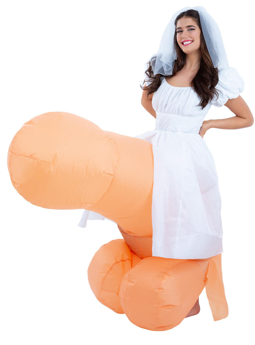 womens hens night ride on penis costume - Alternative image