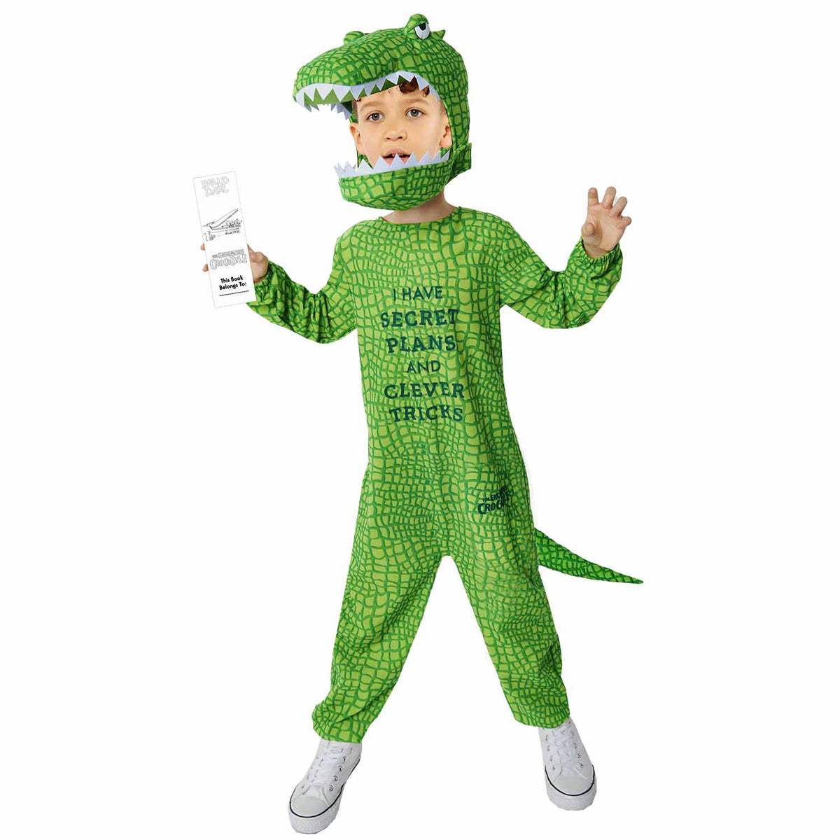 Boys Roald Dahl The Enormous Crocodile Book Week Costume - Main Image