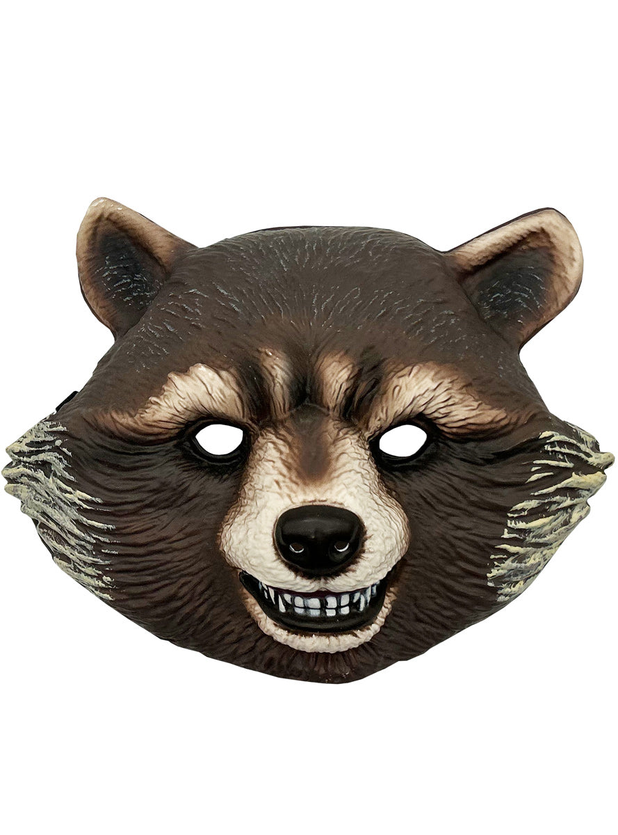 Guardians Of The Galaxy Kids Rocket Raccoon Molded Costume Mask - Alternative Image