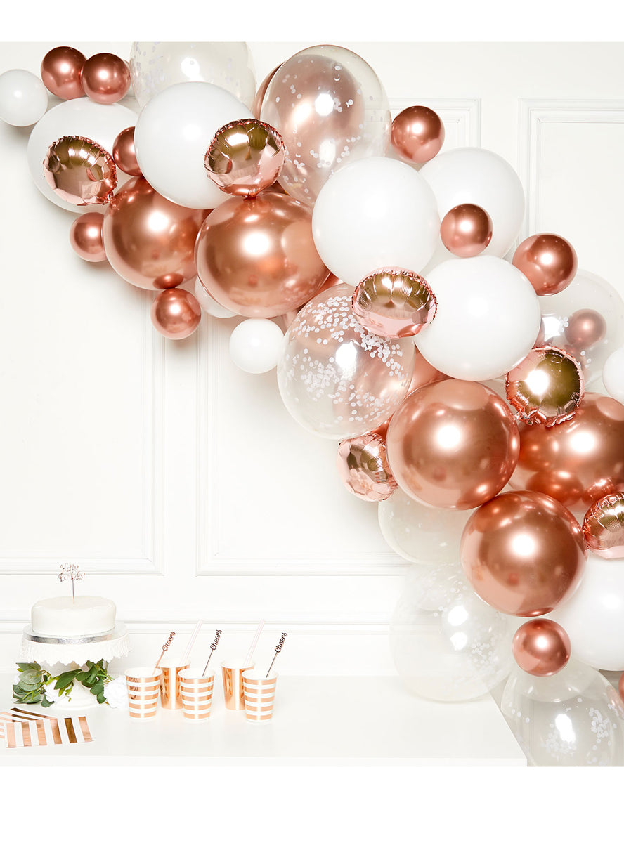 Rose Gold Garland Arch Kit With 66 Balloons Am 9907431