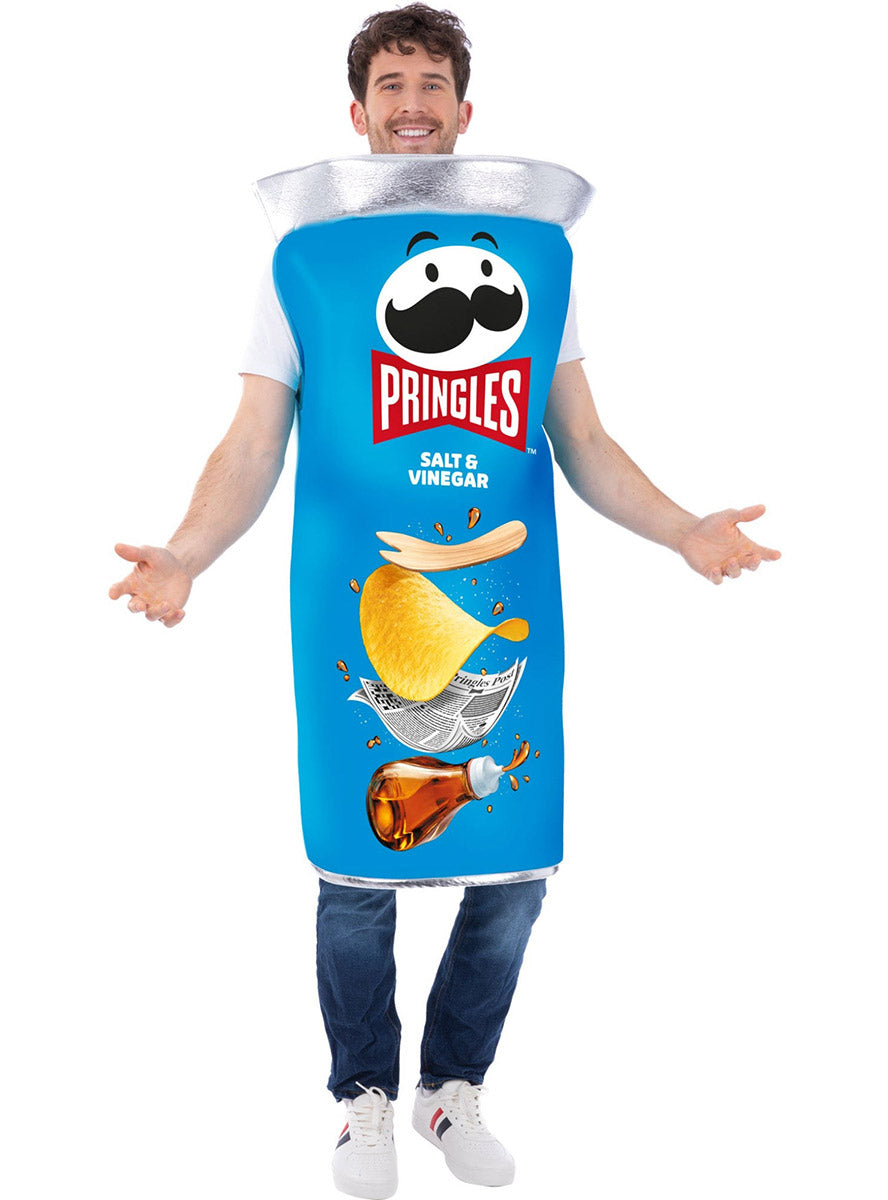 Novelty Mens Pringles Salt and Vinegar Can Costume - Main Image