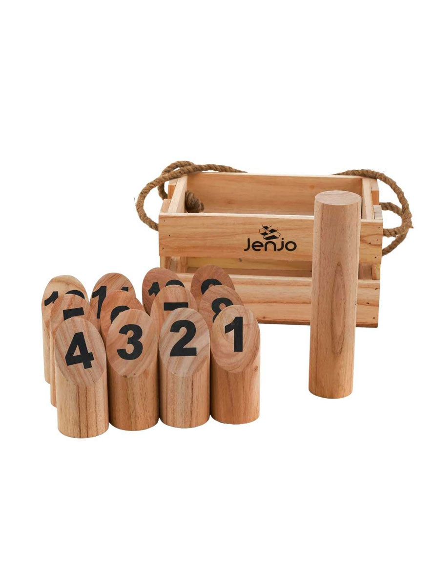 Scatter Hardwood Throwing Lawn Game - Alternative Image 2