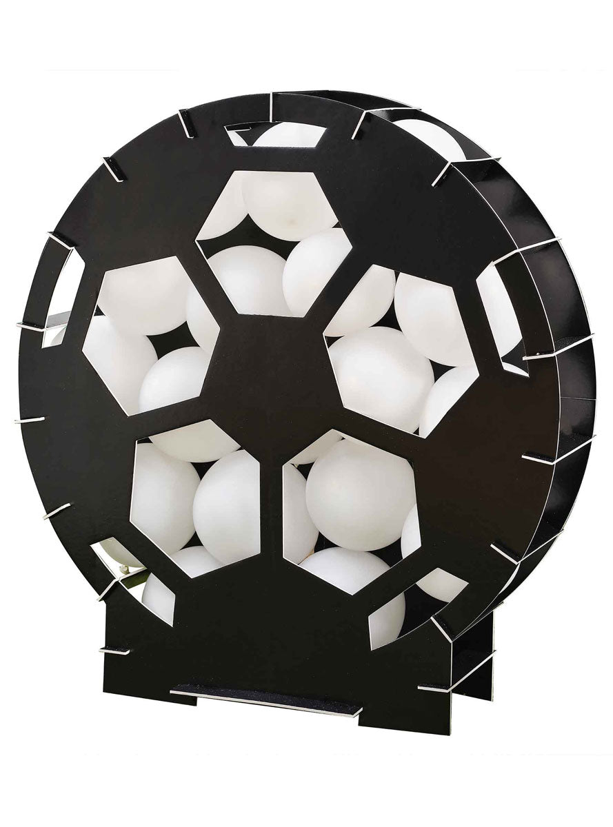 Soccer Kick Off Party Ball Shaped Balloon Mosaic Stand Kit – Main Image